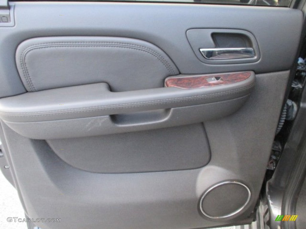 2010 Yukon XL Denali AWD - Storm Gray Metallic / Ebony photo #32