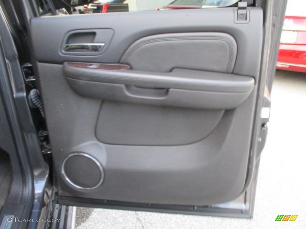 2010 Yukon XL Denali AWD - Storm Gray Metallic / Ebony photo #33