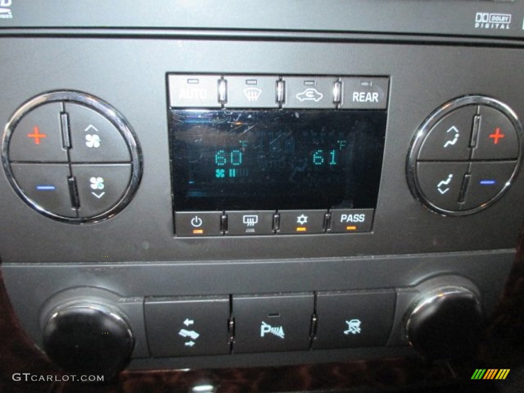 2010 Yukon XL Denali AWD - Storm Gray Metallic / Ebony photo #55