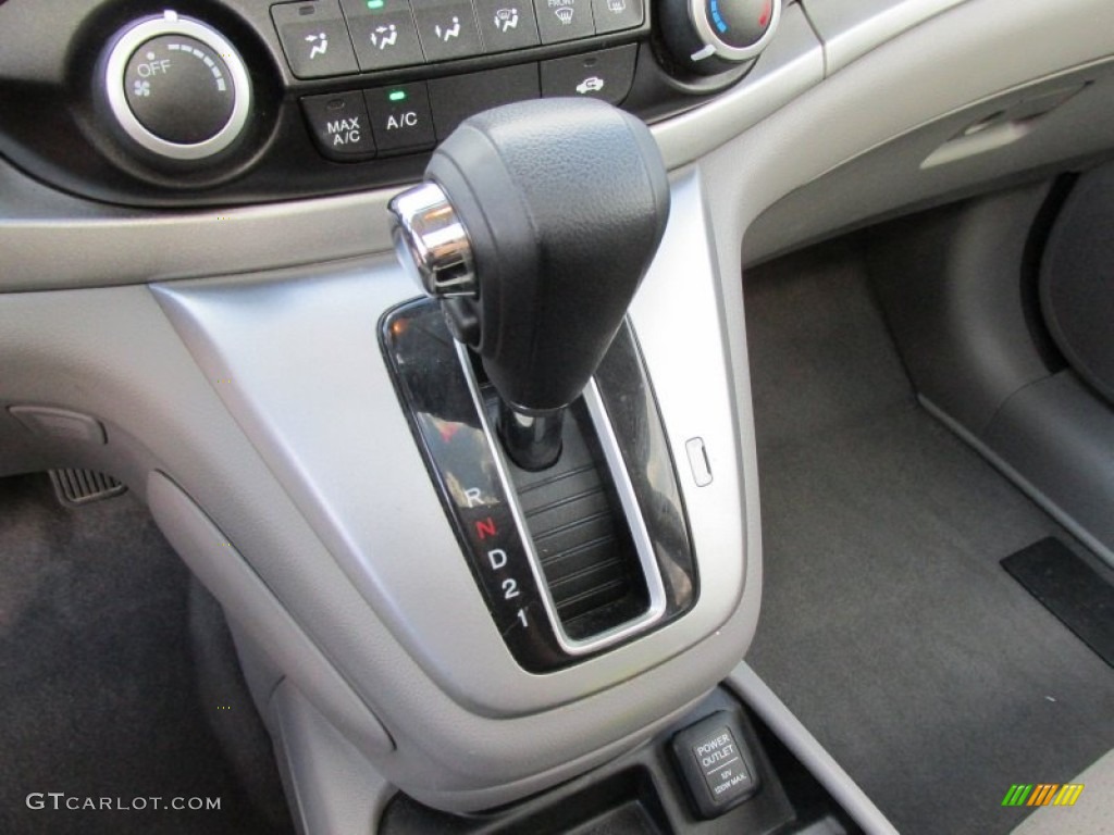 2012 CR-V EX 4WD - Basque Red Pearl II / Gray photo #13