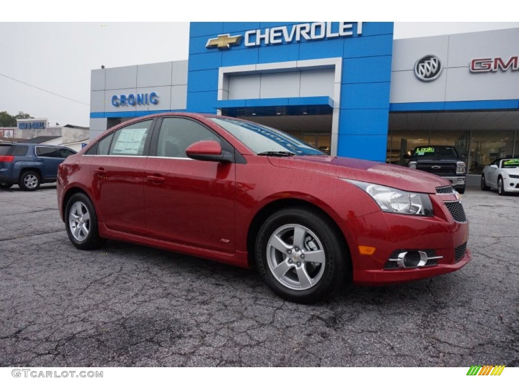 2014 Cruze LT - Crystal Red Tintcoat / Jet Black/Sport Red photo #1