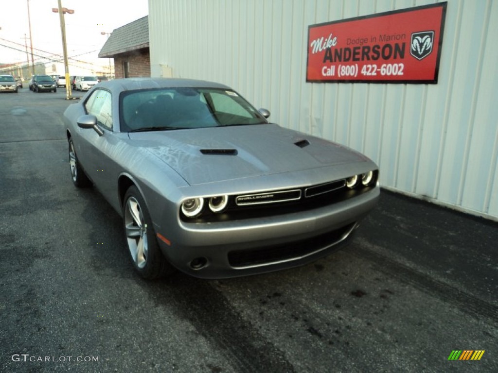 Billet Silver Metallic Dodge Challenger