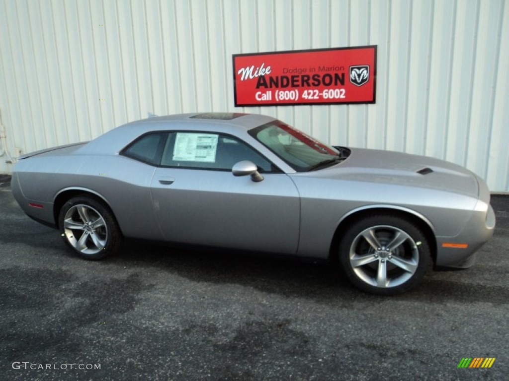 2015 Challenger SXT - Billet Silver Metallic / Black photo #2