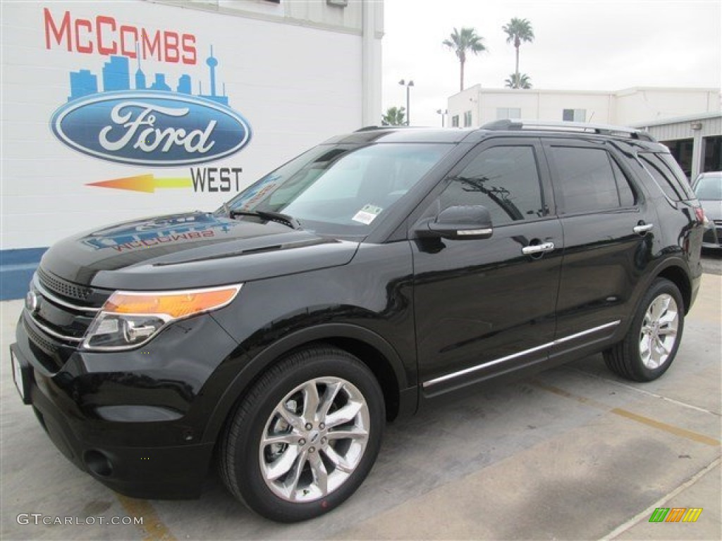 2015 Explorer Limited - Tuxedo Black / Charcoal Black photo #1