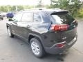 2015 Brilliant Black Crystal Pearl Jeep Cherokee Latitude 4x4  photo #8