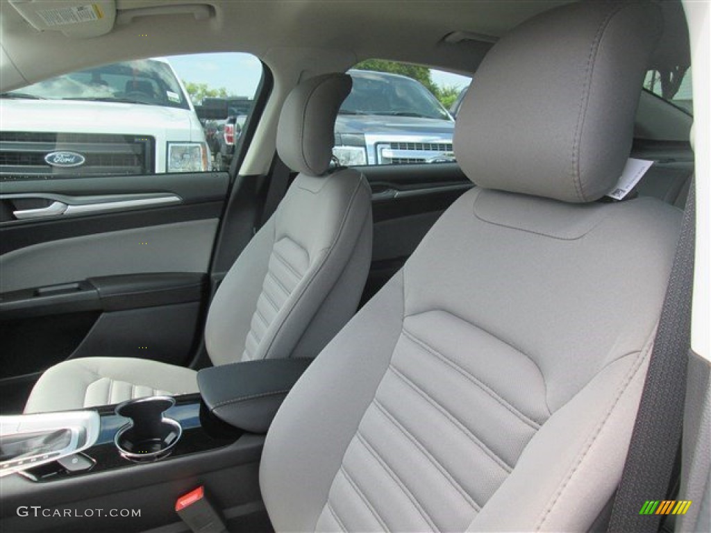 2015 Fusion S - Tectonic Silver Metallic / Earth Gray photo #12