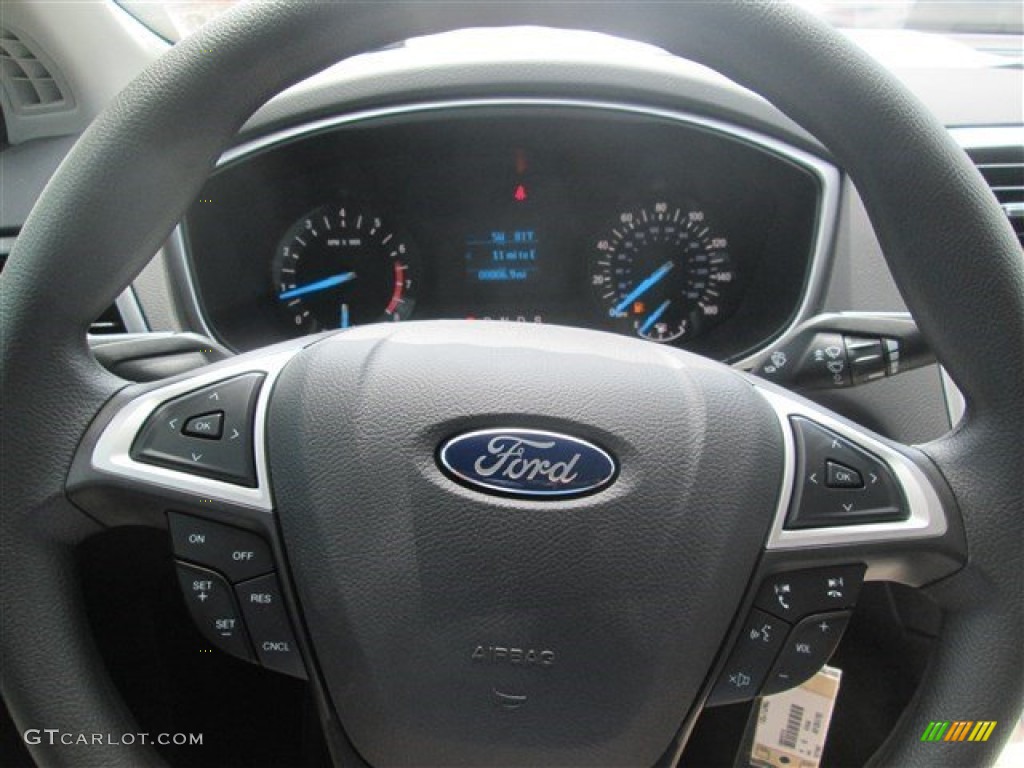 2015 Fusion S - Tectonic Silver Metallic / Earth Gray photo #17