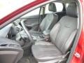 Charcoal Black Leather Front Seat Photo for 2012 Ford Focus #97347000