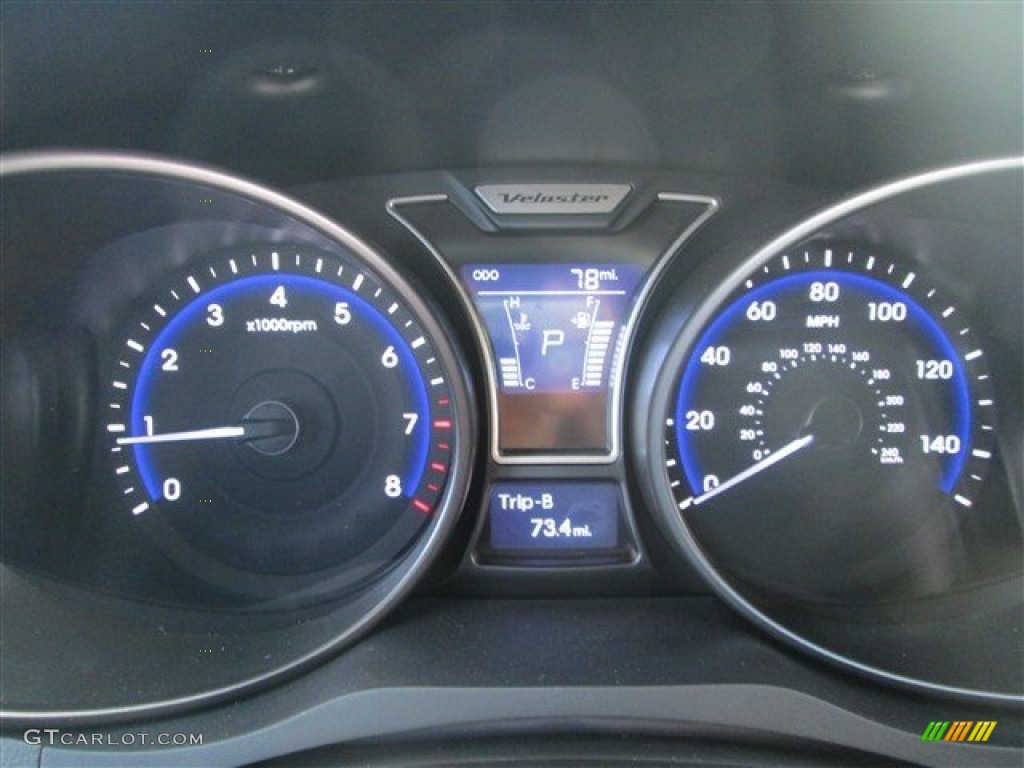 2015 Hyundai Veloster Turbo Gauges Photos