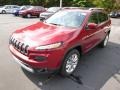 2015 Deep Cherry Red Crystal Pearl Jeep Cherokee Limited 4x4  photo #2