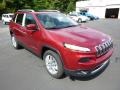 2015 Deep Cherry Red Crystal Pearl Jeep Cherokee Limited 4x4  photo #4