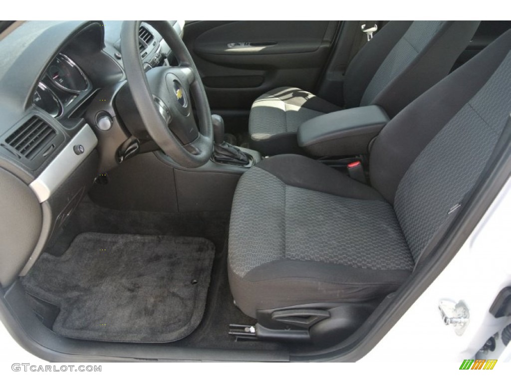 Ebony Interior 2010 Chevrolet Cobalt LT Sedan Photo #97349949