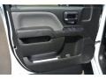 Jet Black/Dark Ash 2015 Chevrolet Silverado 2500HD WT Crew Cab 4x4 Utility Door Panel
