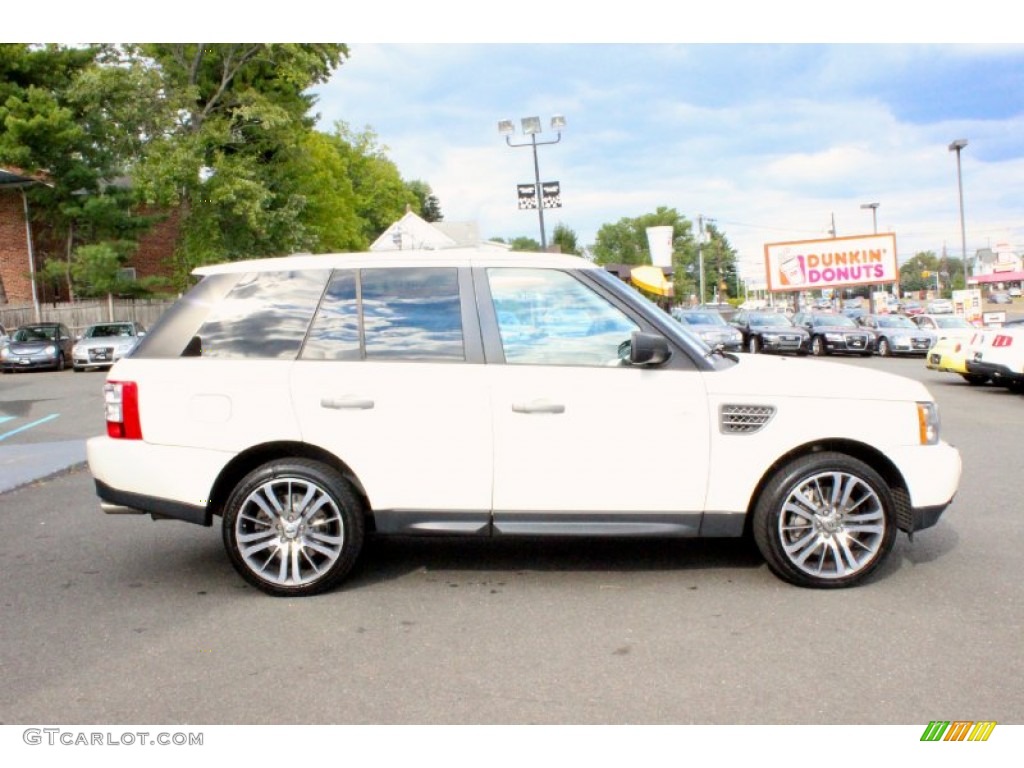Alaska White 2009 Land Rover Range Rover Sport Supercharged Exterior Photo #97353456