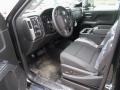 Jet Black 2015 Chevrolet Silverado 3500HD LT Crew Cab 4x4 Utility Interior Color