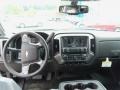 Jet Black 2015 Chevrolet Silverado 3500HD LT Crew Cab 4x4 Utility Dashboard