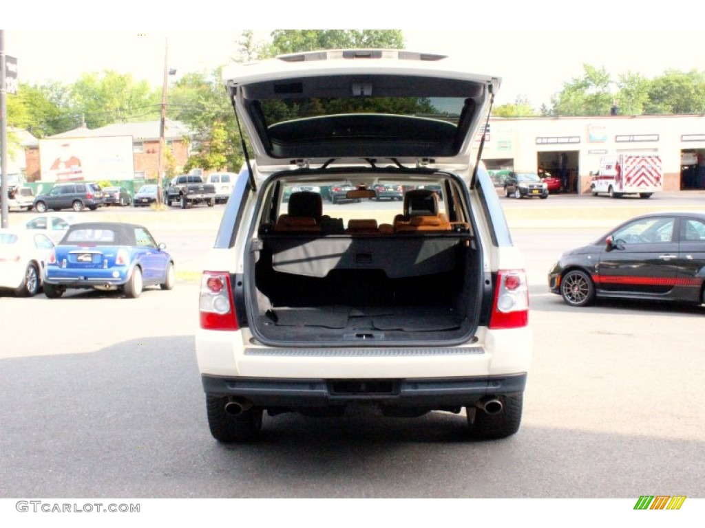 2009 Range Rover Sport Supercharged - Alaska White / Tan/Ebony photo #25