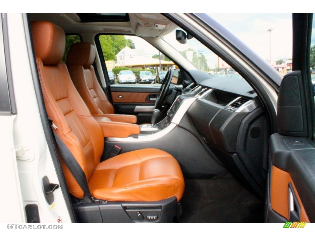 2009 Range Rover Sport Supercharged - Alaska White / Tan/Ebony photo #27