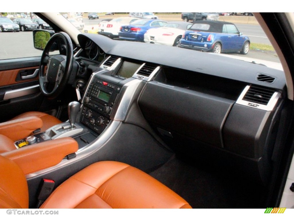 2009 Range Rover Sport Supercharged - Alaska White / Tan/Ebony photo #28