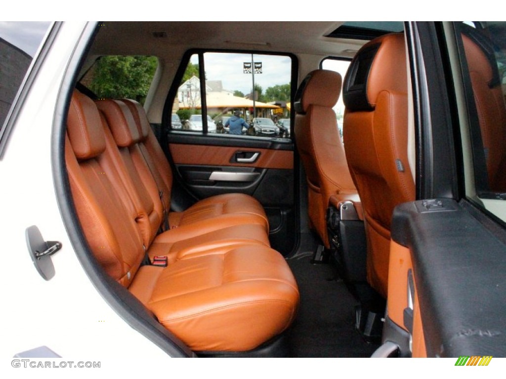 2009 Range Rover Sport Supercharged - Alaska White / Tan/Ebony photo #30