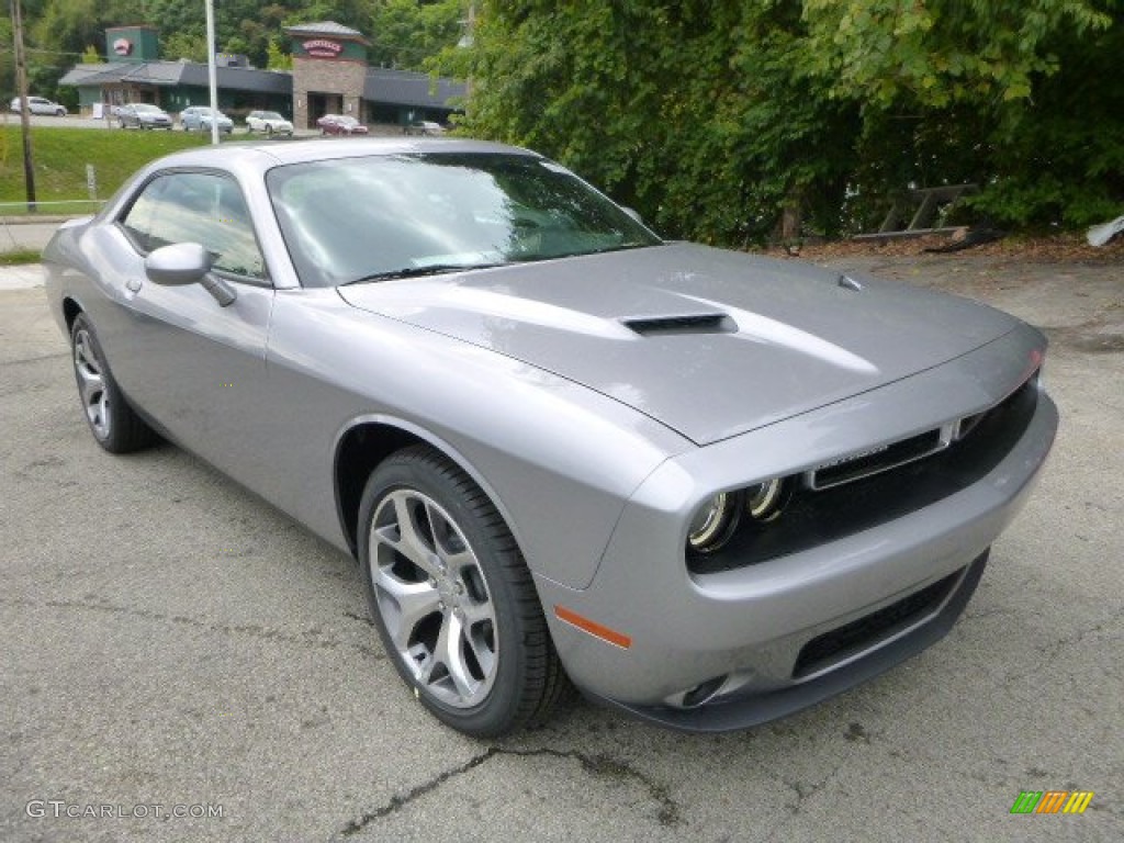 2015 Challenger SXT Plus - Billet Silver Metallic / Black photo #7