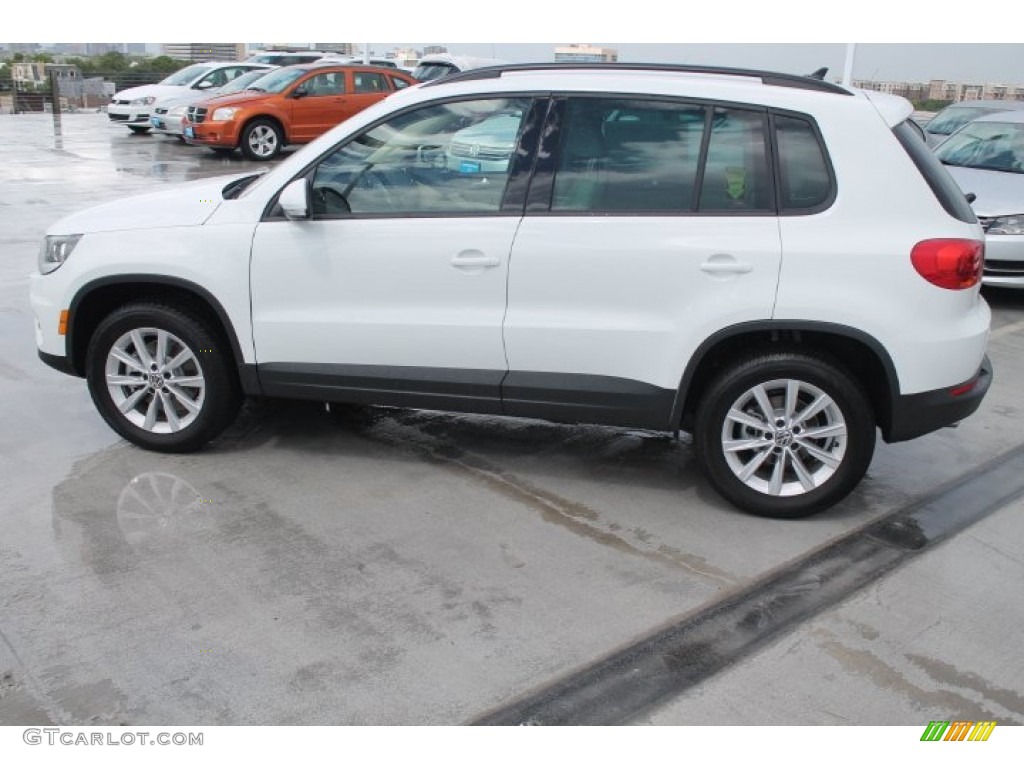 Pure White 2015 Volkswagen Tiguan SE Exterior Photo #97354899