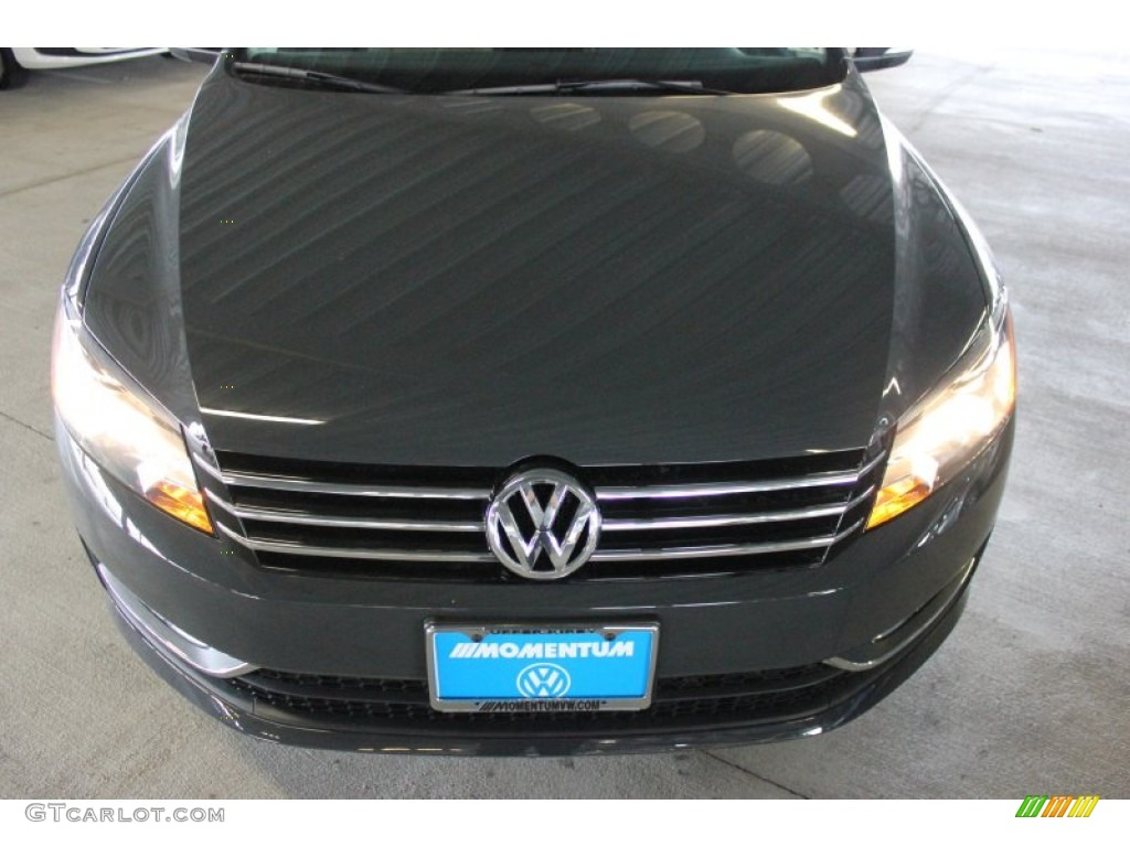 2015 Passat Sport Sedan - Urano Gray / Black/Moonrock Gray photo #2