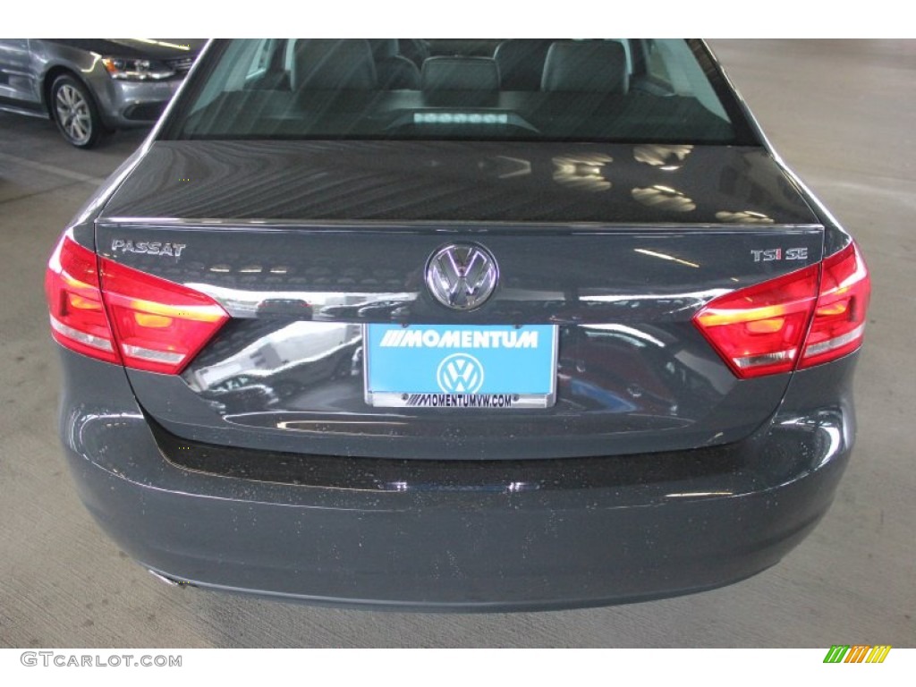 2015 Passat Sport Sedan - Urano Gray / Black/Moonrock Gray photo #7