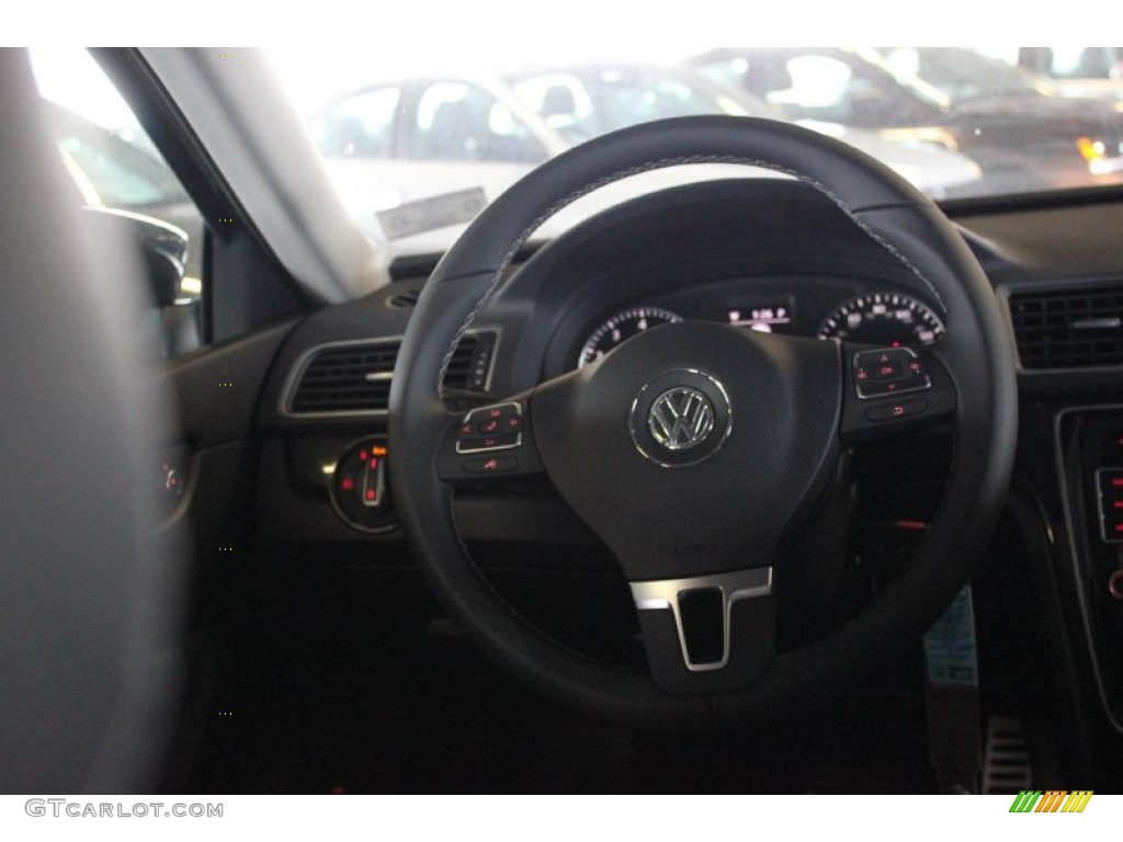 2015 Passat Sport Sedan - Urano Gray / Black/Moonrock Gray photo #23