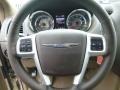 Dark Frost Beige/Medium Frost Beige 2015 Chrysler Town & Country Limited Platinum Steering Wheel