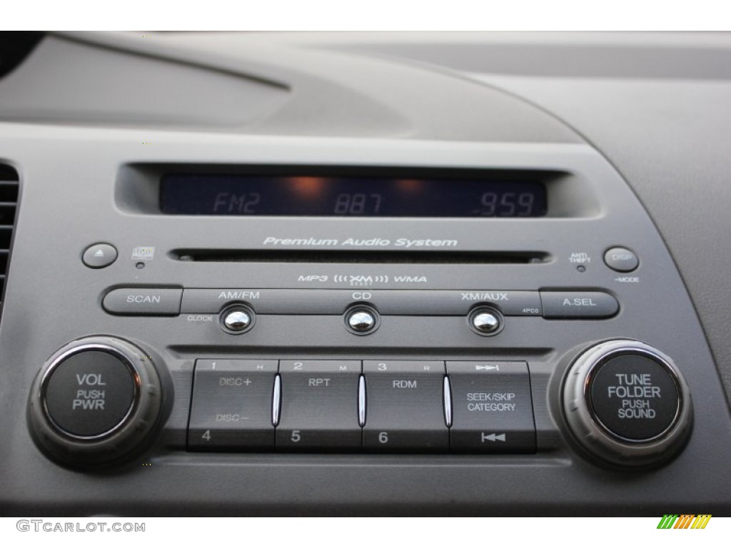 2006 Civic EX Coupe - Magnetic Pearl / Ivory photo #15