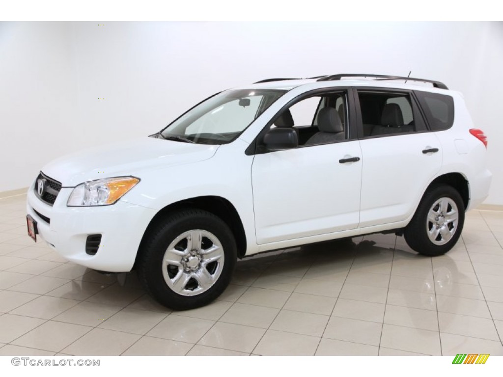 2011 RAV4 I4 4WD - Super White / Ash photo #3