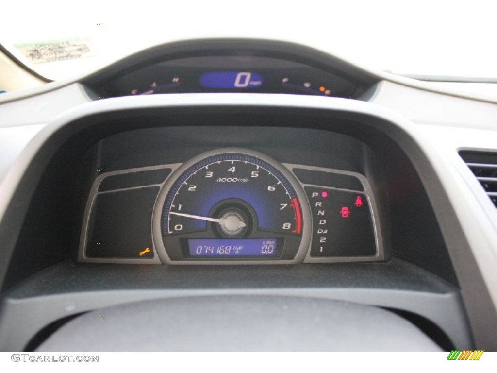 2006 Civic EX Coupe - Magnetic Pearl / Ivory photo #27