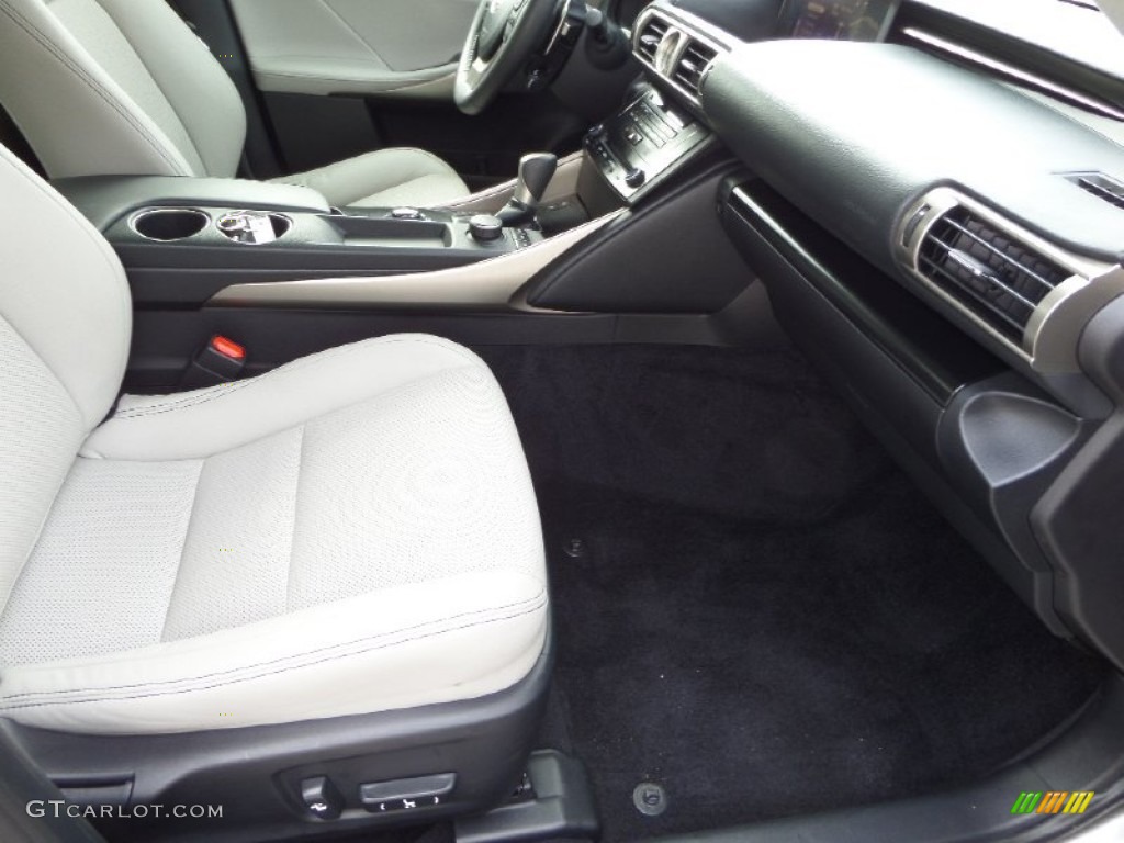 2014 IS 250 - Silver Lining Metallic / Light Gray photo #13