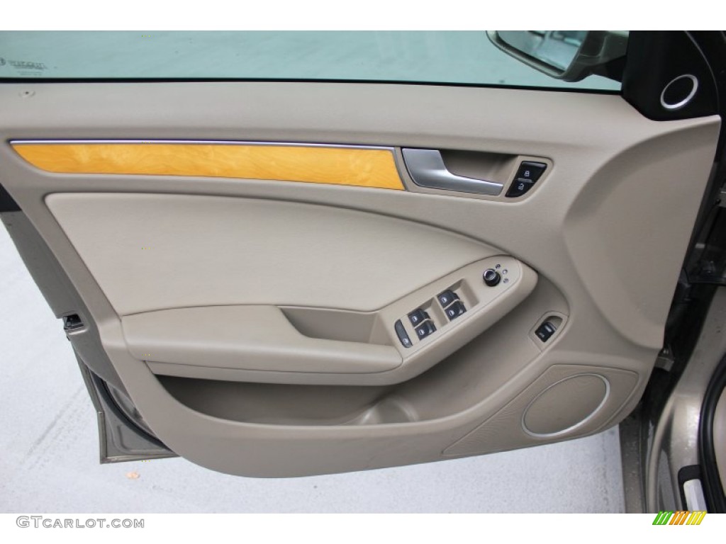 2010 A4 2.0T quattro Sedan - Dakar Beige Metallic / Beige photo #10