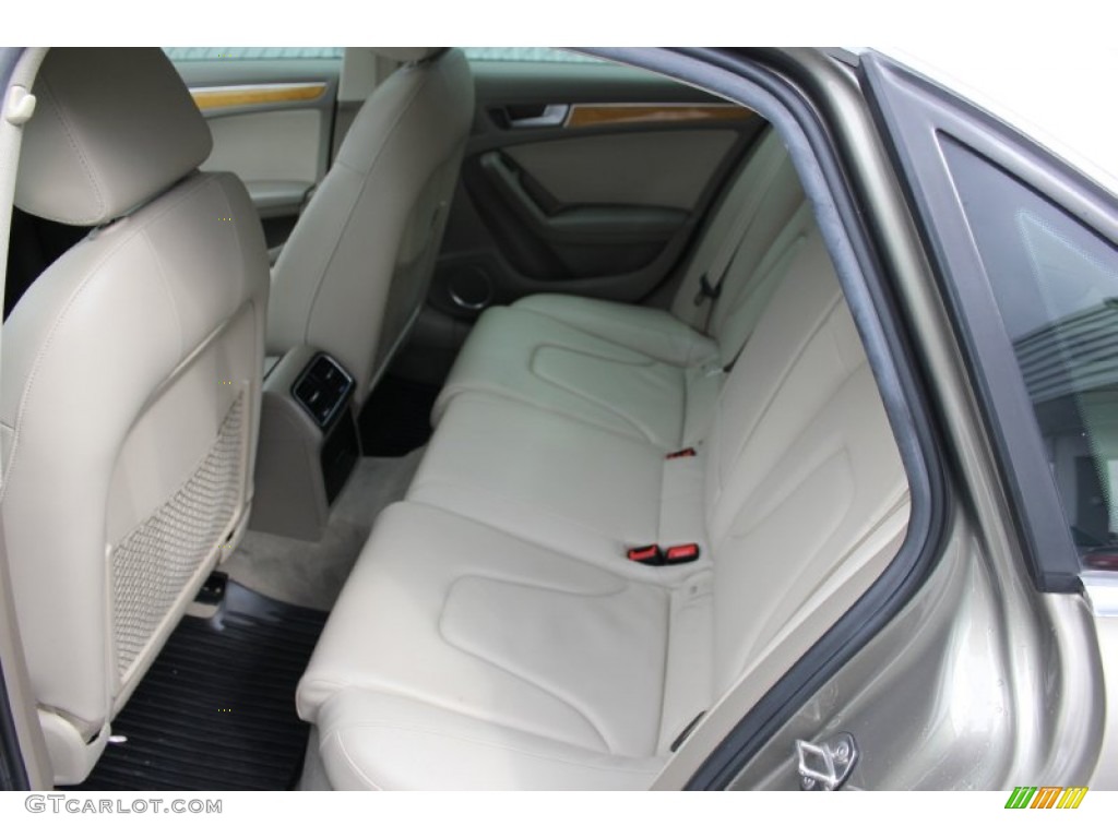 2010 A4 2.0T quattro Sedan - Dakar Beige Metallic / Beige photo #25