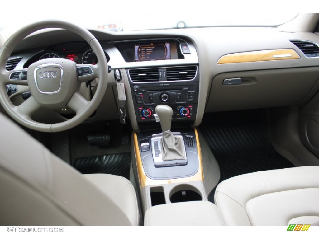 2010 A4 2.0T quattro Sedan - Dakar Beige Metallic / Beige photo #26