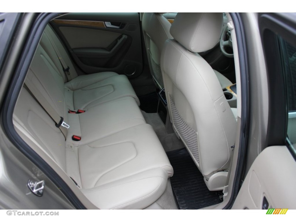 2010 A4 2.0T quattro Sedan - Dakar Beige Metallic / Beige photo #31