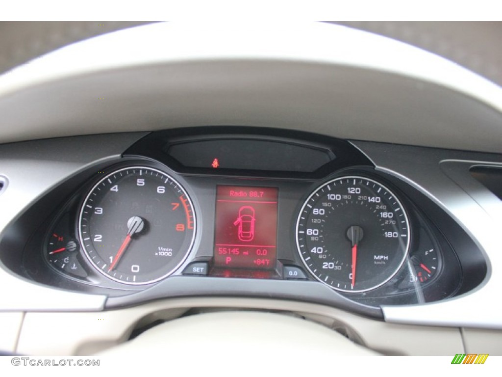 2010 A4 2.0T quattro Sedan - Dakar Beige Metallic / Beige photo #37
