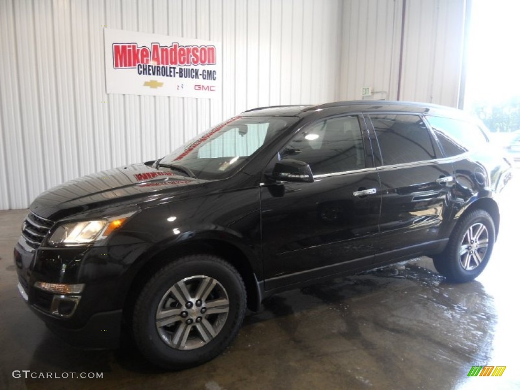 2015 Traverse LT - Black Granite Metallic / Dark Titanium/Light Titanium photo #1