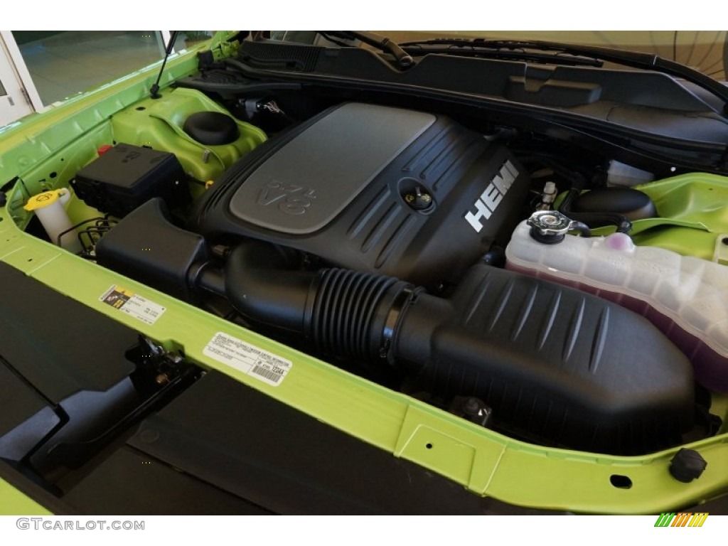 2015 Dodge Challenger R/T 5.7 Liter HEMI OHV 16-Valve VVT V8 Engine Photo #97362783