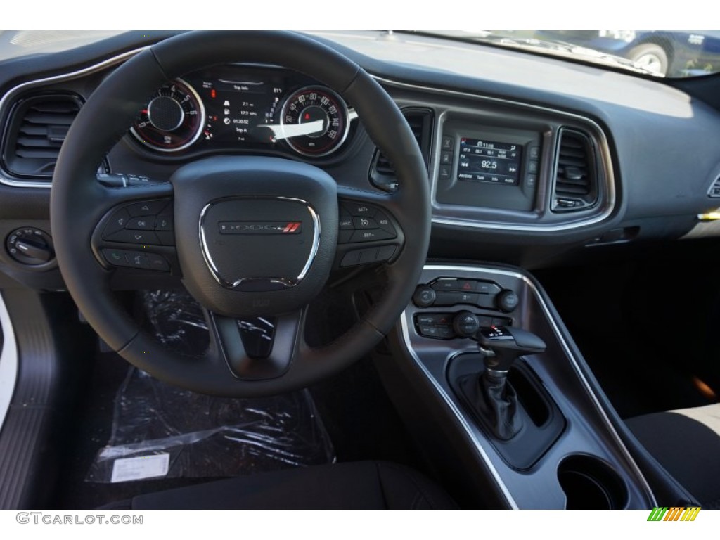 2015 Dodge Challenger SXT Black Dashboard Photo #97362958