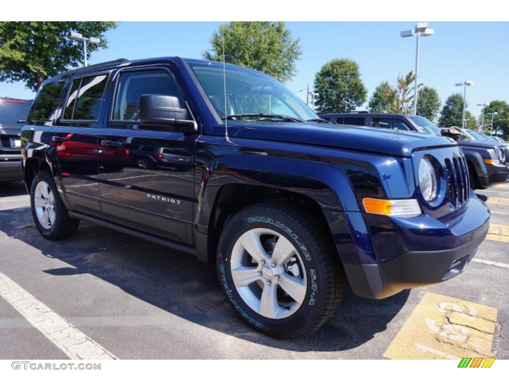True Blue Pearl 2015 Jeep Patriot Sport Exterior Photo #97364235