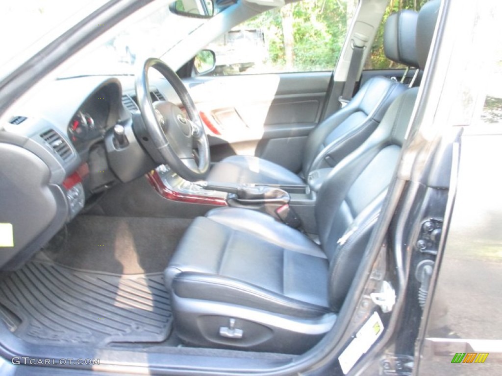 2009 Outback 2.5i Limited Wagon - Diamond Gray Metallic / Off Black photo #16