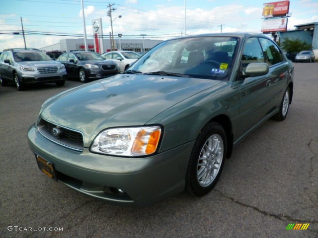 Seamist Green Pearl 2003 Subaru Legacy L Sedan Exterior Photo #97366611