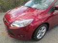 2014 Ruby Red Ford Focus SE Sedan  photo #2