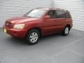 2002 Sundown Red Pearl Toyota Highlander V6  photo #4