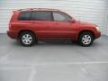 2002 Sundown Red Pearl Toyota Highlander V6  photo #8