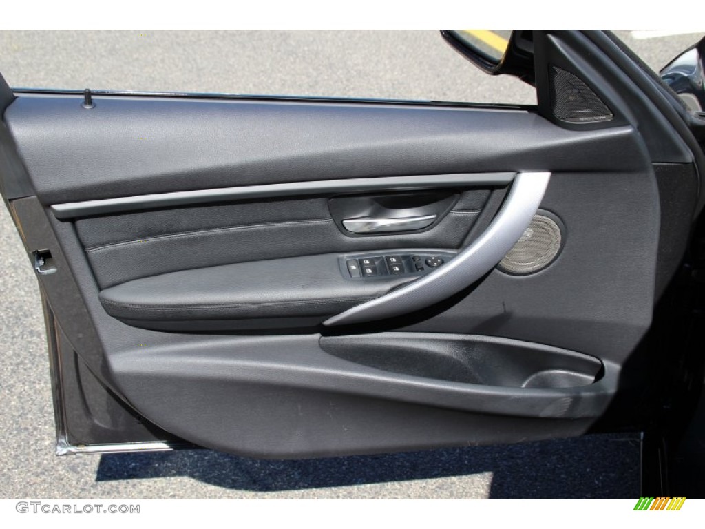 2014 3 Series 335i xDrive Sedan - Mineral Grey Metallic / Black photo #8