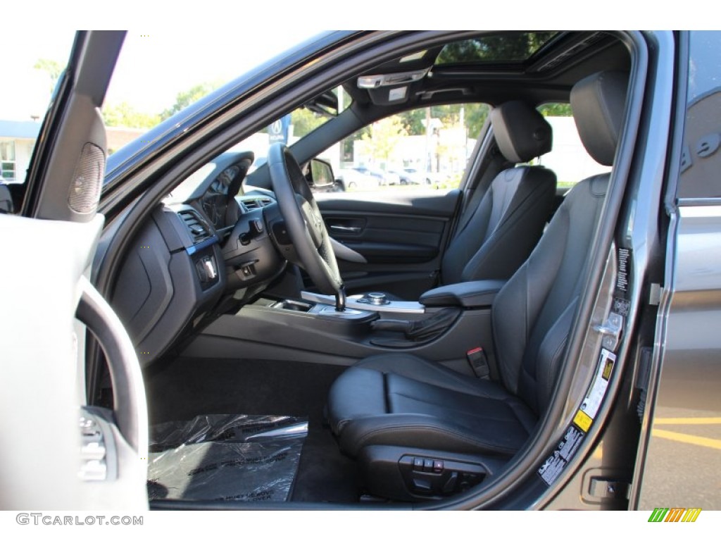 2014 3 Series 335i xDrive Sedan - Mineral Grey Metallic / Black photo #11